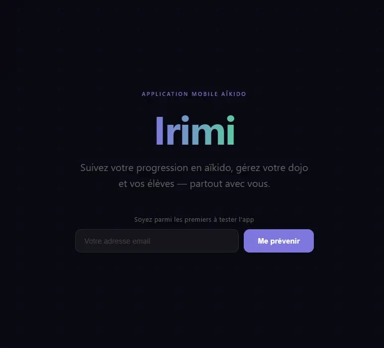 Irimi.App project thumb